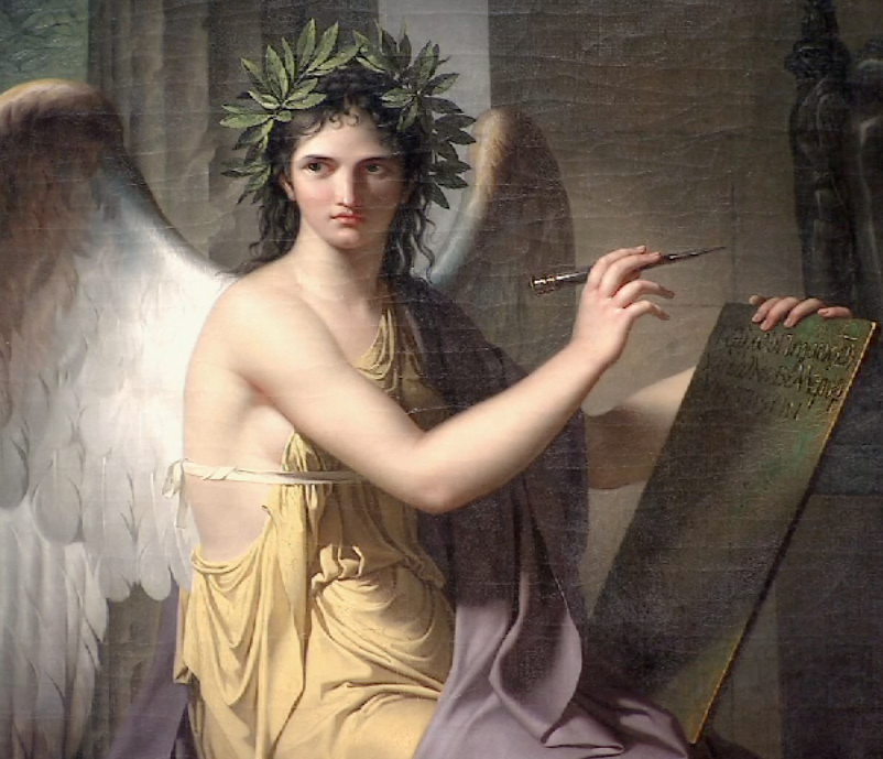 Clio, Muse of History 1798 by Charles Meynier